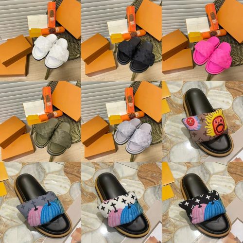 Louis Vuitton LV Pool Pillow Comfort Slides Multicolor