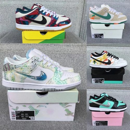 Nike Dunk Low Chunky Sneakers Multicolor