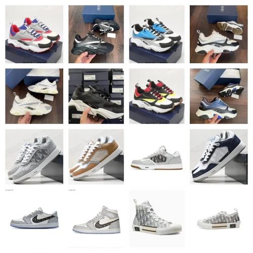 Dior B30 Chunky Sneakers Multicolor