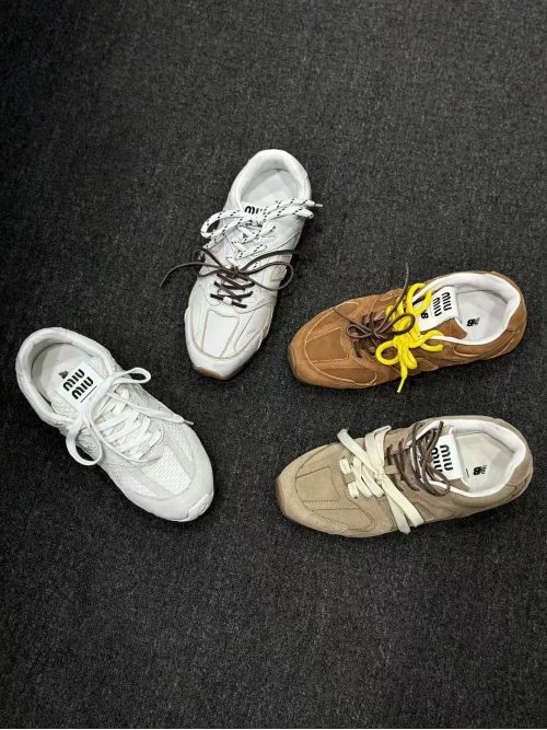Miu Miu New Balance 574 Chunky Sneakers Multicolor