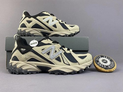 New Balance 610 Trail Running Sneakers Beige and Black