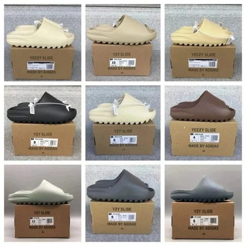 Adidas Yeezy Slide Chunky Foam Slides Multicolor