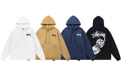 Stussy Dice Graphic Streetwear Hoodie Multicolor