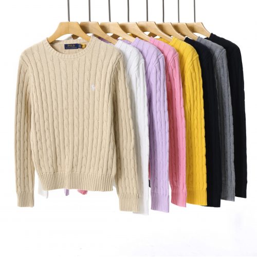 Polo Ralph Lauren PRL Cable-Knit Classic Sweater Multicolor