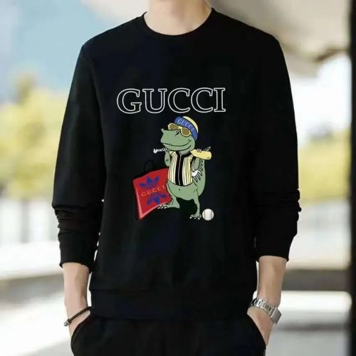 Gucci Graphic Print Graphic Tee Sweatshirt Black