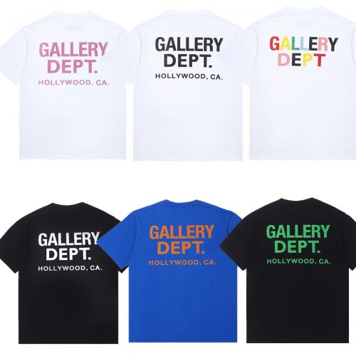 Gallery Dept. Hollywood Graphic T-Shirt Cotton Multicolor
