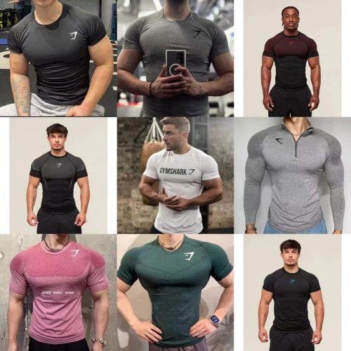 Gymshark Vital Seamless Athletic T-Shirt Multicolor