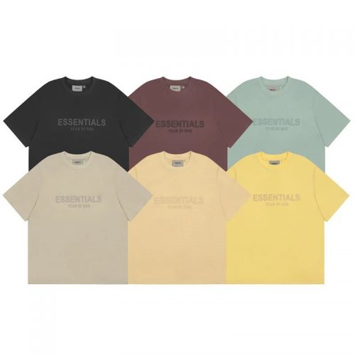 Fear of God FOG Essentials Graphic Oversized T-Shirt Multicolor