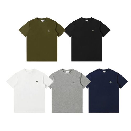 Lacoste Classic Crewneck Cotton T-Shirt Multicolor
