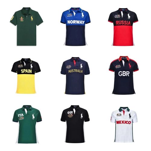Ralph Lauren RL Polo Cup Country Edition Graphic Polo Shirt Multicolor