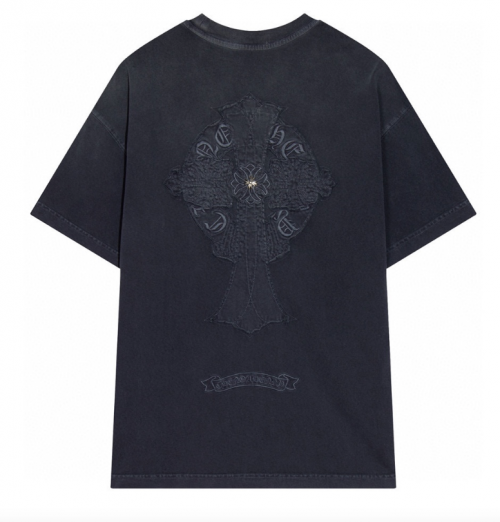 Chrome Hearts Cross Patch Graphic T-Shirt Black