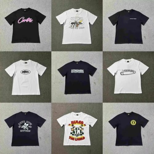 Corteiz CRTZ Graphic Print Streetwear T-Shirt Multicolor