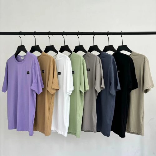 C.P. Company CP Company Patch Logo Cotton T-Shirt Multicolor