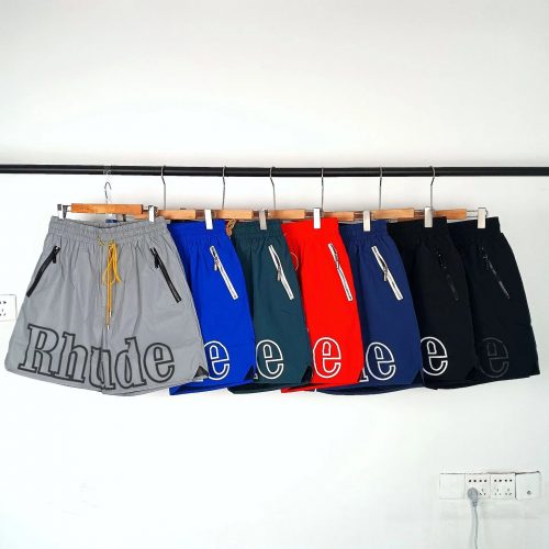 Rhude Zip Pocket Streetwear Shorts Multicolor