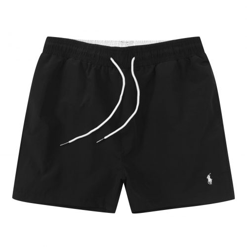 Ralph Lauren Traveler Classic Swim Trunks Black
