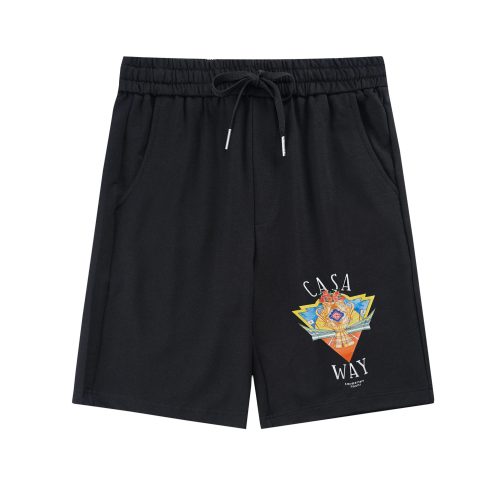 Casablanca Casa Way Graphic Casual Shorts Black