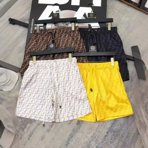 Fendi FF Monogram casual Shorts Multicolor