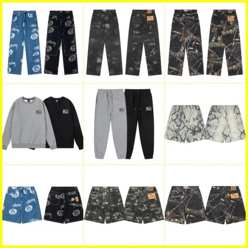 Stussy Collection Streetwear Apparel Multicolor
