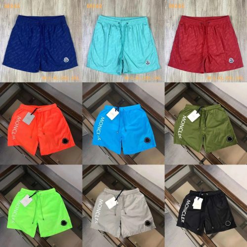 Moncler Swim Shorts Casual Nylon Beachwear Multicolor