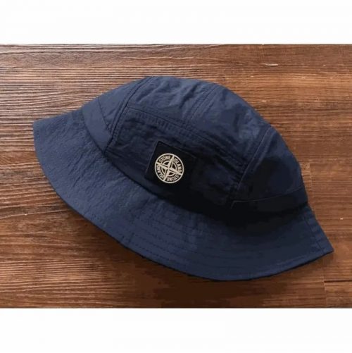 Stone Island Nylon Metal Bucket Hat Navy