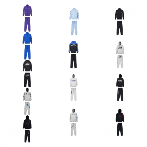 Trapstar Tracksuit Streetwear Matching Set Multicolor
