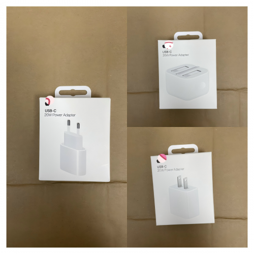 Apple 20W USB-C Power Adapter Fast Charging White