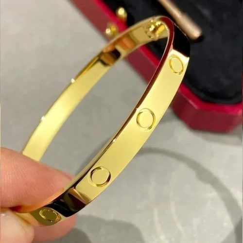 Cartier Love Bracelet Classic Gold Jewelry Gold