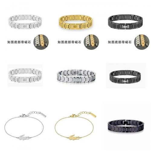 Lacoste Magnetic Bracelet Stainless Steel Jewelry Multicolor