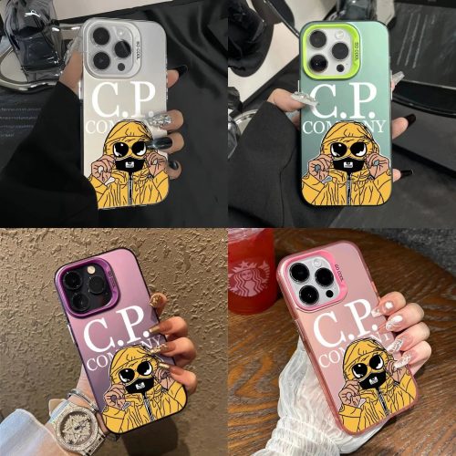 C.P. Company CP Graphic Print Cartoon Phone Case Multicolor