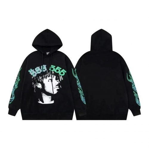 SPEZIAL 999 555 Graphic Hoodie Black
