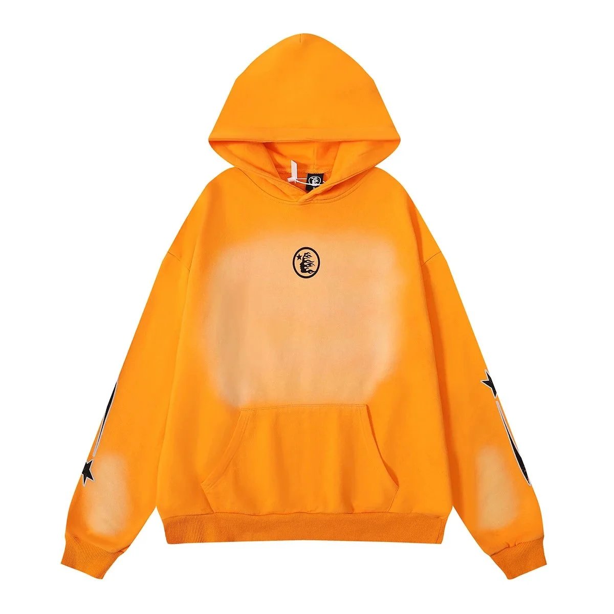 2216橙色洗水卫衣 2216橙色洗水卫衣