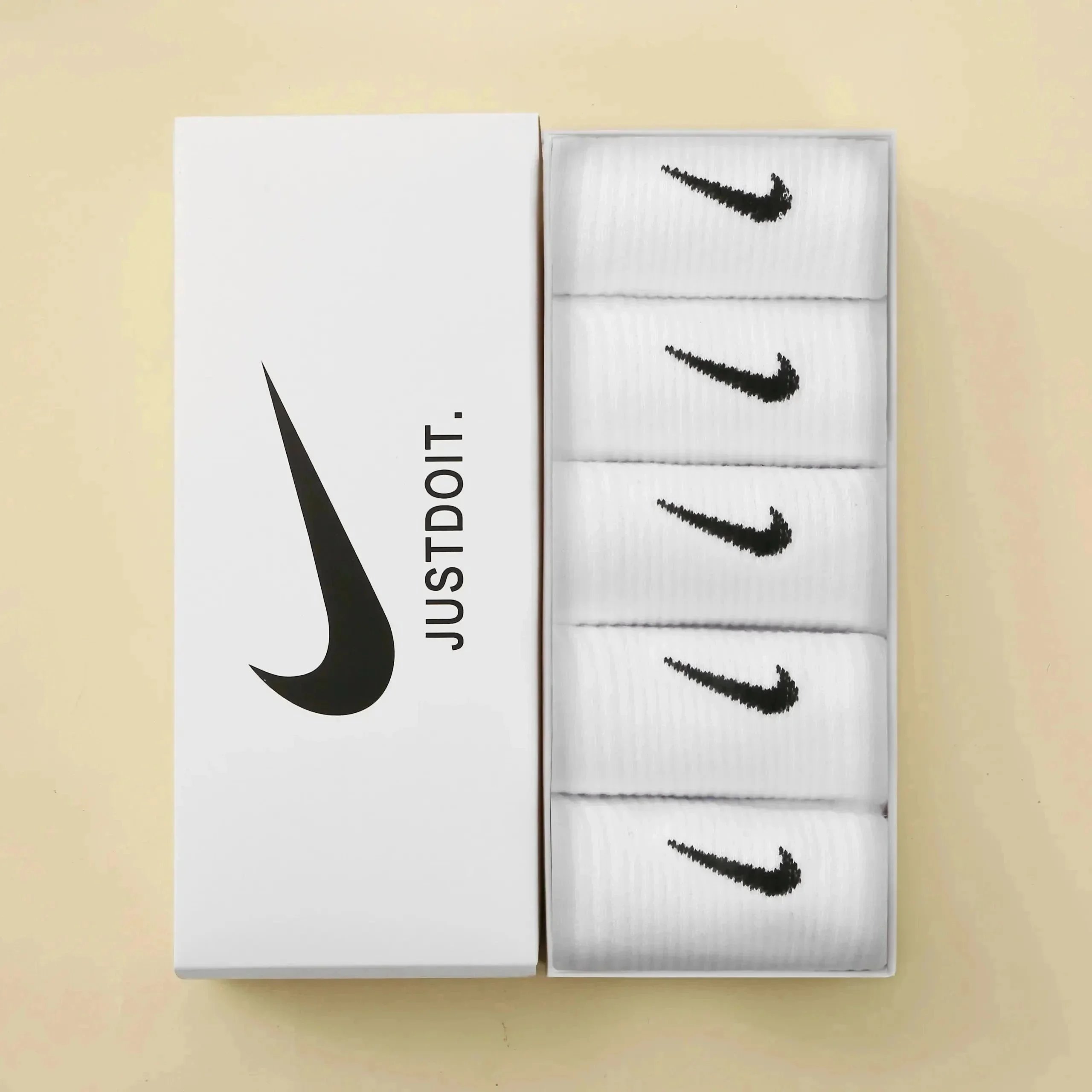 5 pairs 【all white】 5 pairs 【all white】