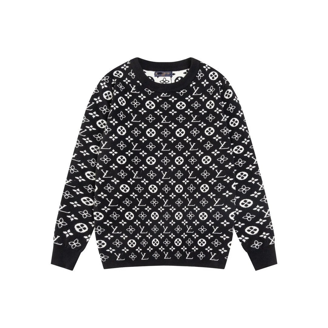 黑色06(老花logo针织提花) 黑色06(老花logo针织提花)