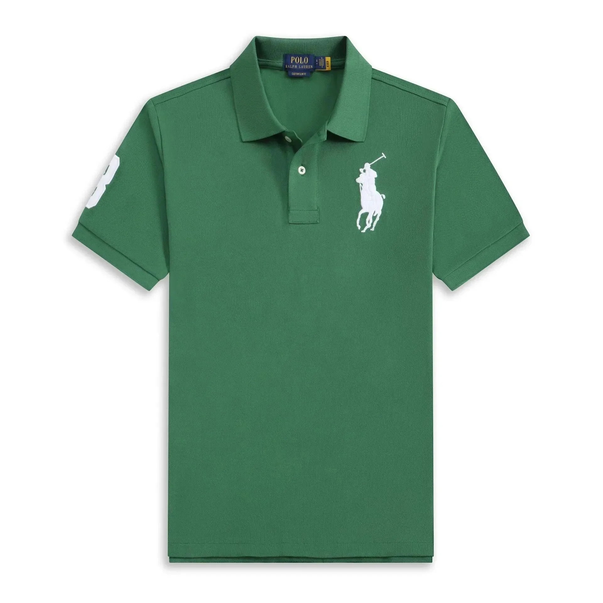 Dark green with white label Dark green with white label