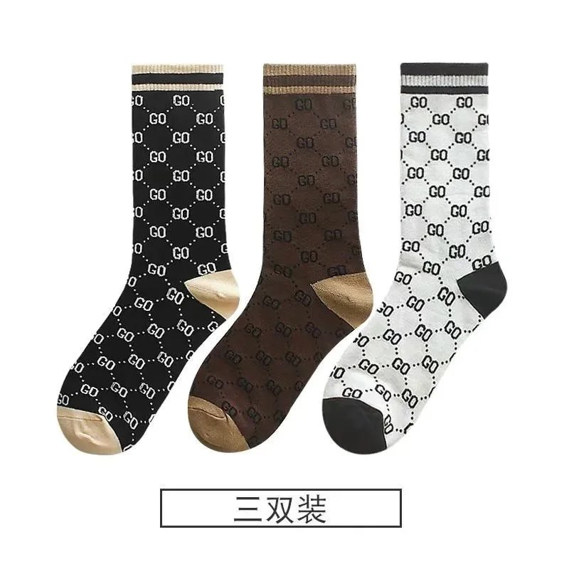 【三双装】黑色+黑棕色+白色 【三双装】黑色+黑棕色+白色