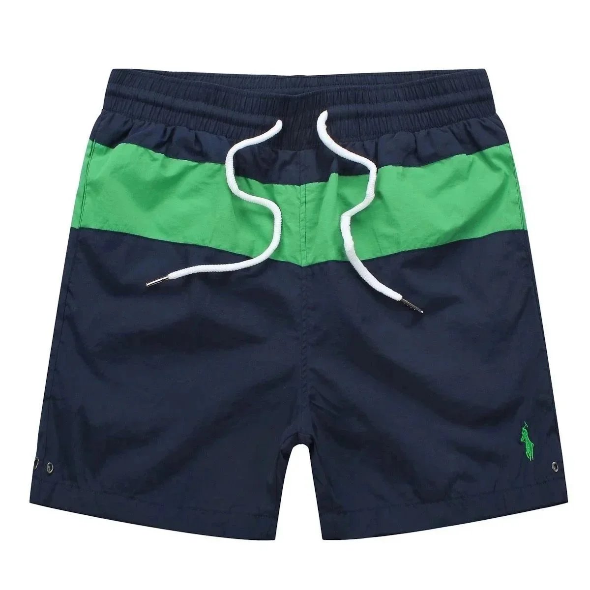 S063宝蓝拼绿