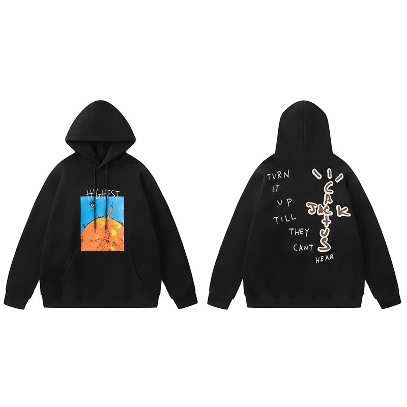 TS39 黑色卫衣