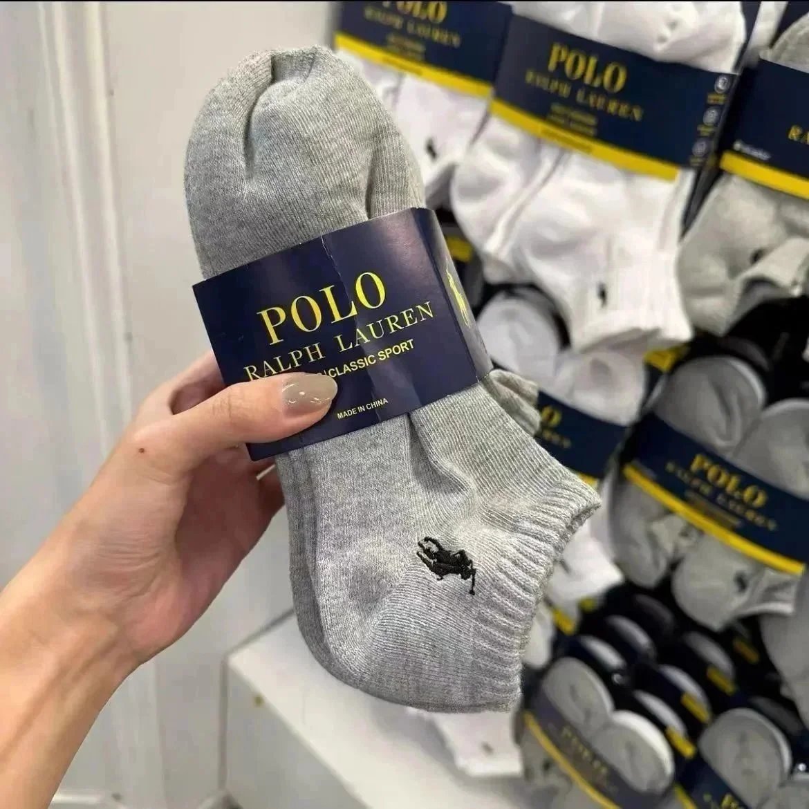 Gray Short-6 Pairs*High version