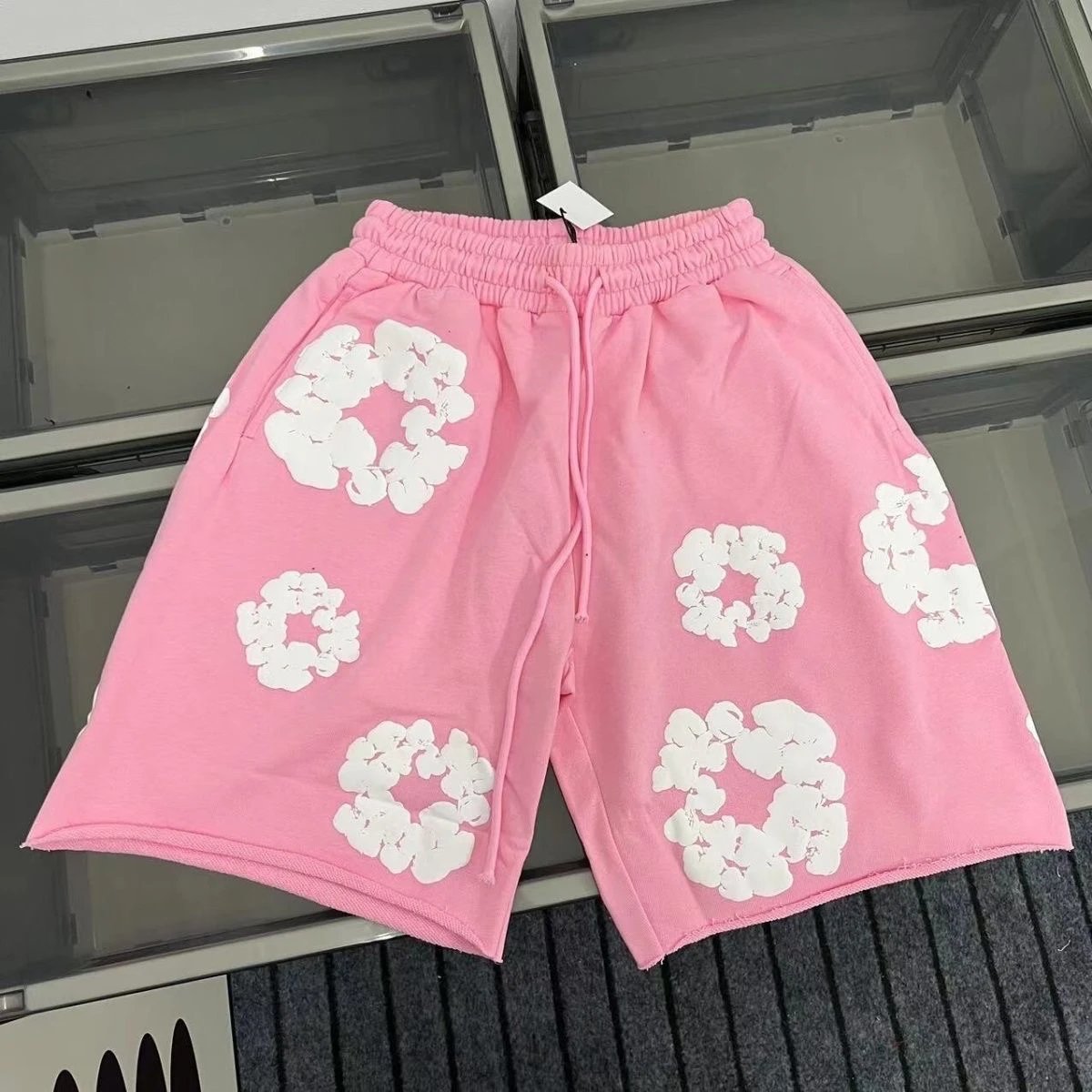 粉色短裤
