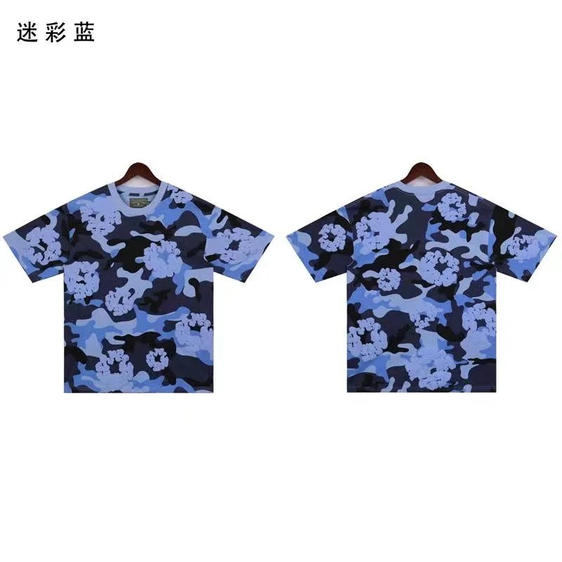 迷彩蓝T恤