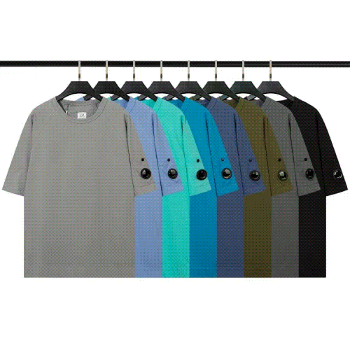 C.P. Company Lens Detail Casual T-Shirt Multicolor