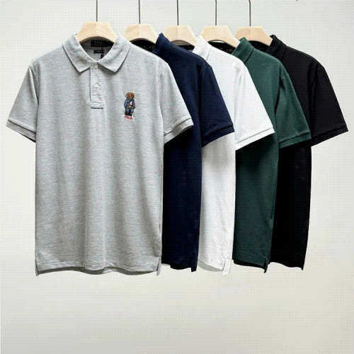 Ralph Lauren RL Polo Bear Classic Cotton Polo Shirt Multicolor