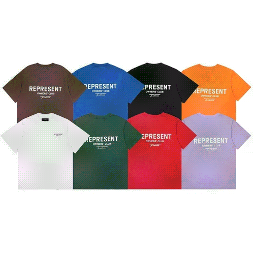Represent Owners' Club Graphic Streetwear T-Shirt Multicolor