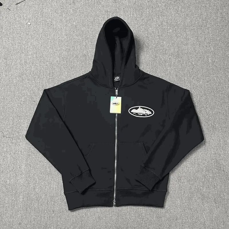 Anti Social Social Club ASSC Zip-Up Hoodie Casual Black