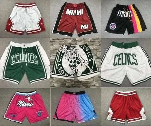 Mitchell & Ness M&N NBA Basketball Shorts Casual Sportswear Multicolor