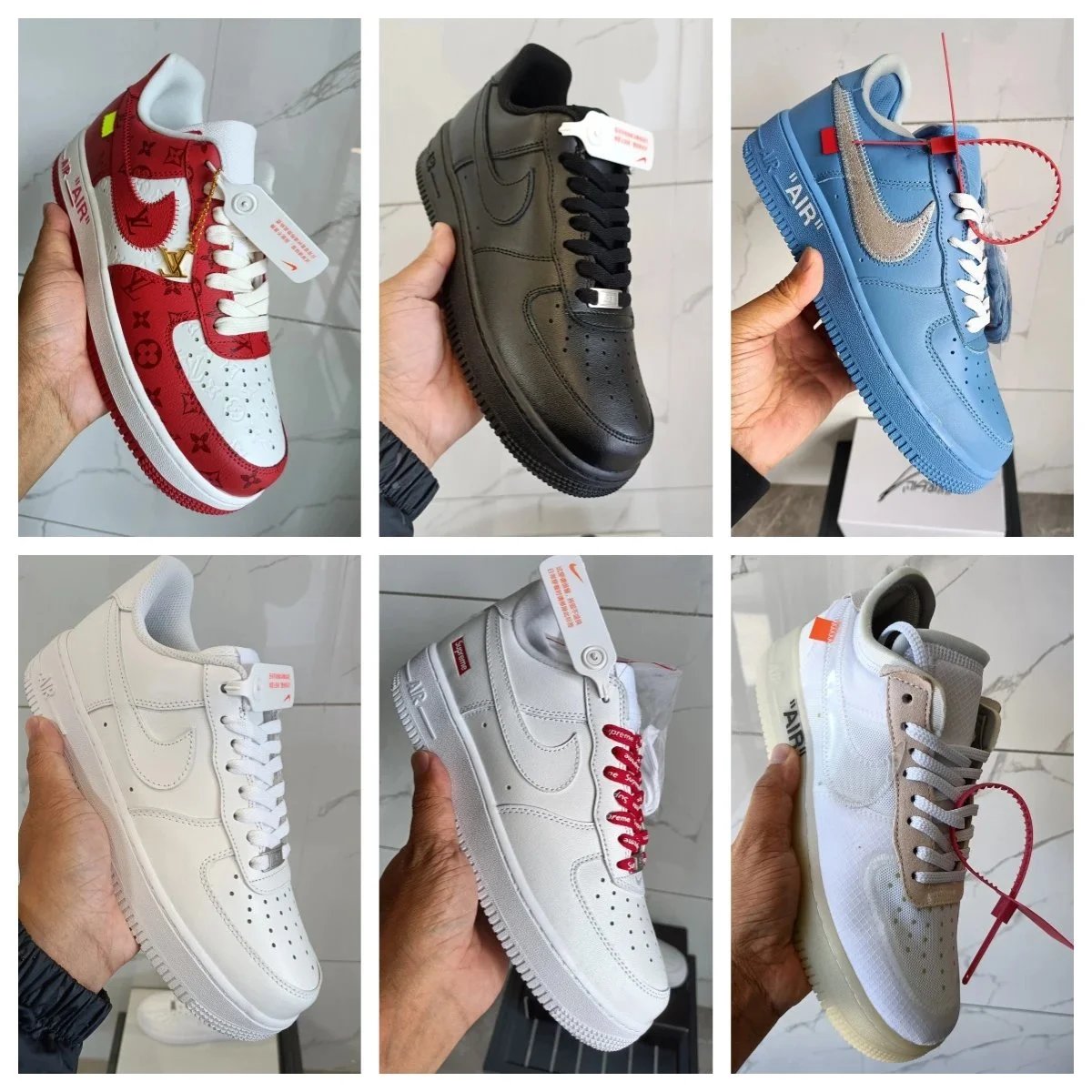 Nike Air Force 1 Sneakers Classic Casual Shoes Various Colors