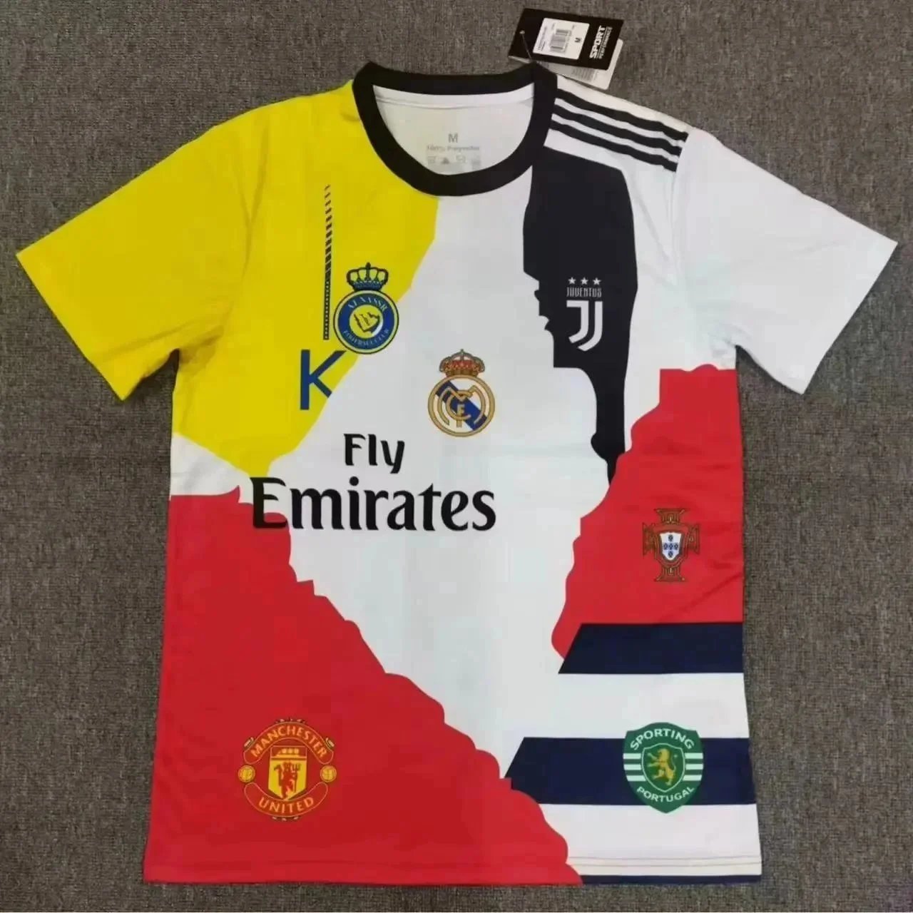 Design Multicolor Football Jersey Casual Soccer Shirt