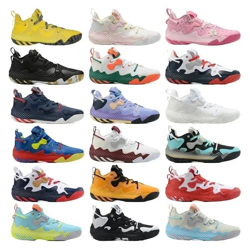 Adidas Dame 7 Basketball Shoes Multicolor
