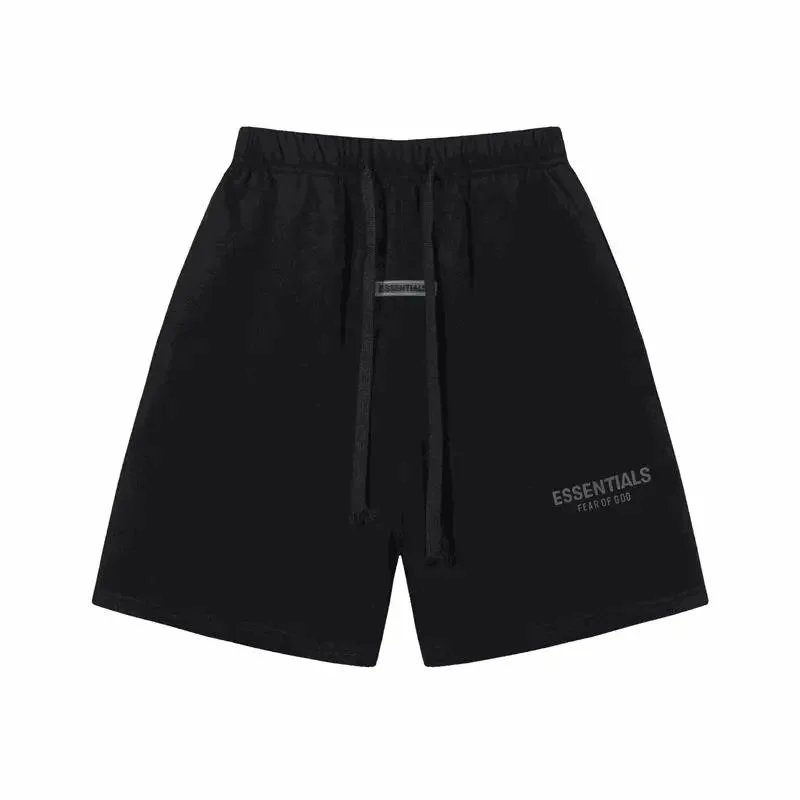 Fear of God Essentials Shorts Casual Cotton Shorts Black