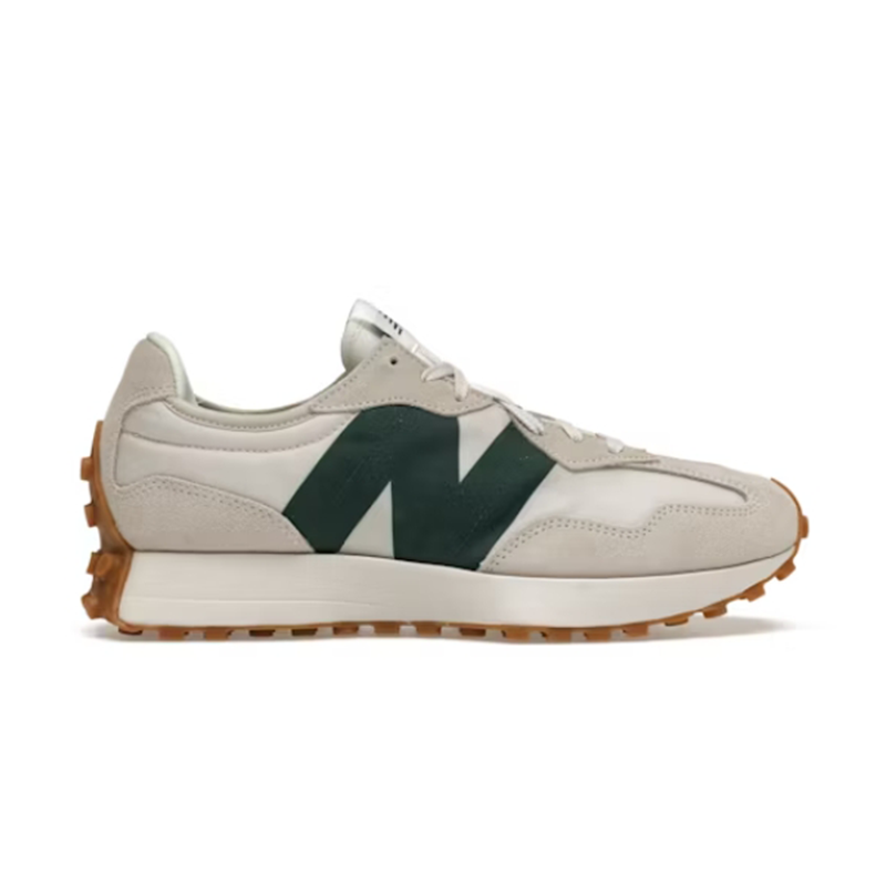 New Balance 327 Casual Sneakers Beige and Green